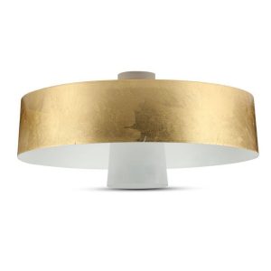 SKU 3932 VT-7666-G  V-TAC Lampadario LED a Scodella in Metallo 7W Colore Oro 4000K