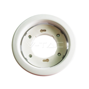V-TAC VT-715 Portafaretto LED da Incasso Rotondo GX53 Colore Bianco - SKU 3675