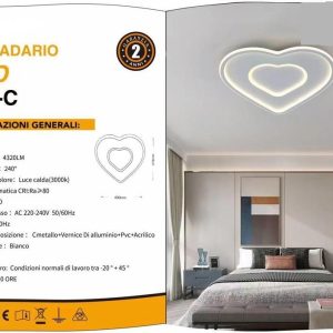 PLAFONIERA LUCE 3000K DA SOFFITTO A LED 63 W  LUMEN5040