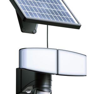 FARETTO 10W 6500K BIANCA  SOLARE PER ESTERNO A LED CON SENSORI DI MOVEMENTO  LUMEN 700LM
