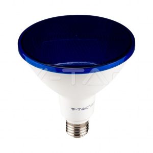 SKU 92066 VT-1227 V-TAC Lampadina LED E27 17W PAR38 Colore Blu IP65