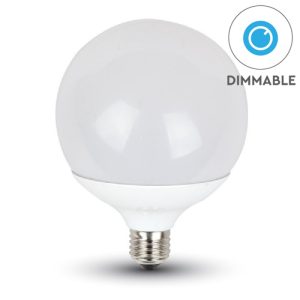 SKU 7195 VT-1884D V-TAC Lampadina LED E27 13W G120 6400K Dimmerabile