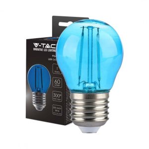 2W LUCE  Blu  SKU 217412 V-TAC Lampadina LED E27