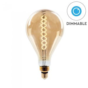 8W LUCE  2000K CALDA  Dimmerabile SKU 7461  V-TAC Lampadina LED E27A165 Filamento