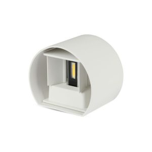 SKU 217082 VT-756-W V-TAC Lampada LED  Doppio LED COB 6W 110LM/W Colore Bianco Satinato Fascio Luminoso Regolabile 3000K IP65