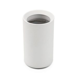 SKU 8948 VT-807-W  V-TAC Portafaretto LED Montaggio a Plafone Rotondo GU10 Corpo Bianco ( H : 100mm )