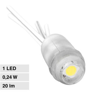 SKU 5139 LUCE BLU V-TAC Modulo LED SMD2835 0,24W 12V 1 LED IP68