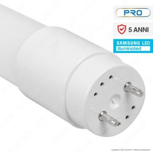 LUCE 3000K SASMSUNG     SKU 21688 120cm  V-TAC PRO Tubo LED Chip Samsung T8 16,5W 112LM/W G13  In Nanoplastica Ruotabile