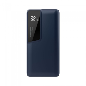 V-TAC VT-3511 Power Bank 10.000 mAh con Display e USB Tipo C Colore Blu Navy - SKU 8872