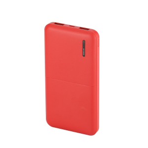 V-TAC VT-3518 Power Bank 10.000 mAh Colore Rosso - SKU 8899