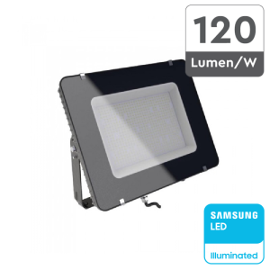 400W  LUCE 4000K NAURALE  SKU 965 VT-405 V-TAC PRO Faro LED SMD Chip Samsung 120LM/W IP65