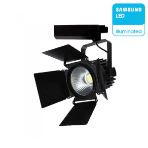 33W LUCE 5000K BIANCA   SKU 373 VT-433-B  V-TAC PRO Faretto LED da Binario Chip Samsung