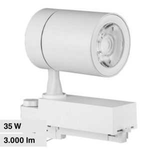 35W LUCE 3000K CALDA SKU 211255 VT-4536 V-TAC Faretto LED da Binario  Colore Bianco