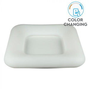 42W  LUCE 3 IN 1V-TAC Plafoniera LED  con Telecomando Cambio Colore Corpo Bianco Dimmerabile