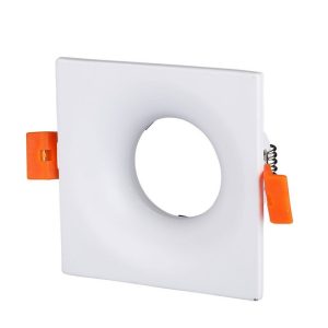 SKU 3170 VT-876-SQ  V-TAC Portafaretto LED da Incasso GU10 Quadrato Colore Bianco