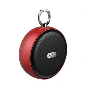 4W Speaker Bluetooth Portatile  con Microfono e Slot per Scheda TF Batteria da 800mAh Colore Rosso
