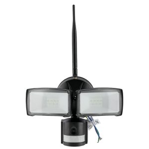 Telecamera WiFi Faro LED 18W con Sensore PIR e  Colore Bianco 6000K