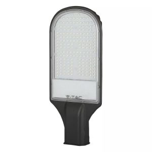 50W  LUCE 6400K BIANCA V-TAC PRO Armatura Stradale LED Chip Samsung  Colore Grigio scuro  IP65