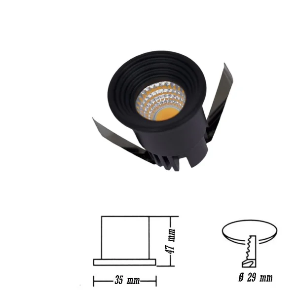 universo-faretto-luce-fredda-6500k-faretto-1-led-cob-ad-incasso-3-watt-mini-spot-punto-luce-tondo-nero-luce-bianca-6500k-calda-3000k-e-naturale-4000k-58998498885963.webp