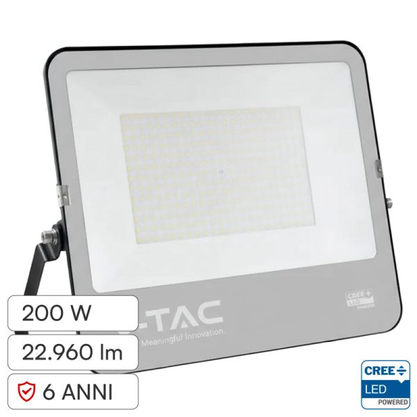 vtac-vt44201-faro-led-200w-smd-cree-ip65-nero