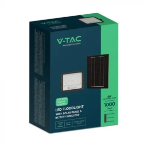 10W LUCE  CCT 2000K-8000K IP65  Faro LED Solare  Sensore Crepuscolare Telecomando