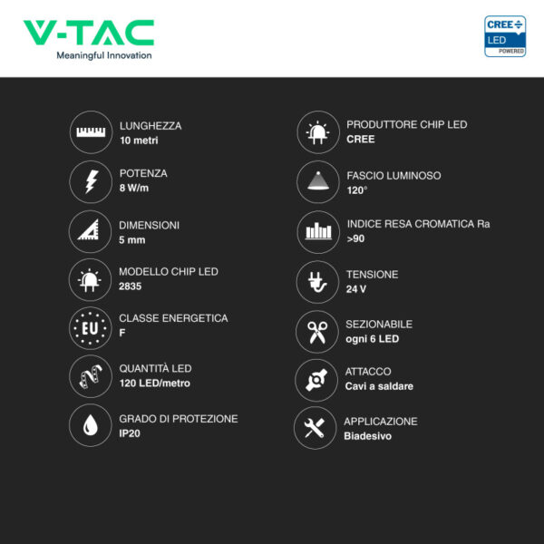 vtac-striscia-led-flessibile-8-wm-monocolore-chip-cree-24v-bobina-10m (2)