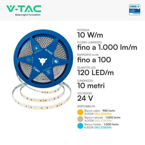 vtac-vt-2835-120-striscia-led-flessibile-10wm-monocolore-smd-chip-cree-24v-bobina-10m